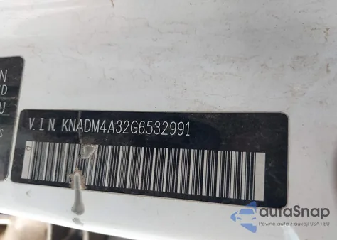 2016 Kia Rio Lx from USA, damaged, VIN KNADM4A32G6532991